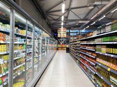 PARDUOTUVĖS TINKLAS "TOP" - Cesis - parduotuvės įrangos pristatymas ir montavimas 8